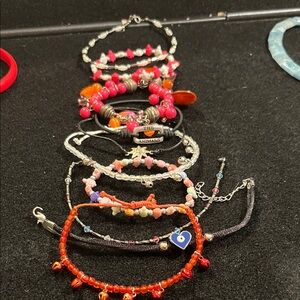 Colorful Beaded Bracelet Set